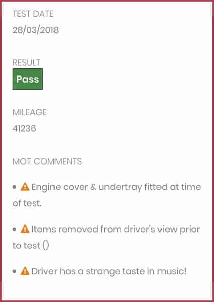 MOT Advisories You Don’t Want 2 28032018